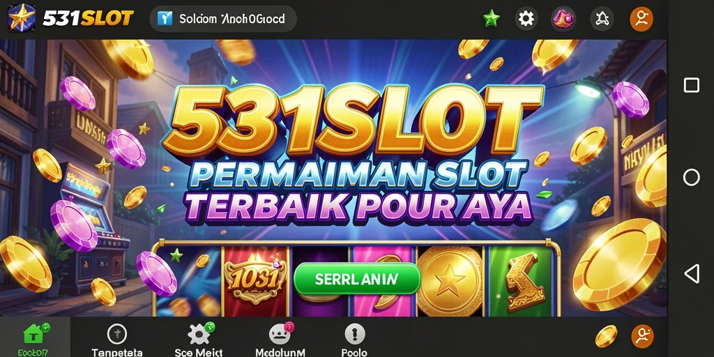 Tampilan gameplay menarik dari 531SLOT dengan berbagai tema slot.