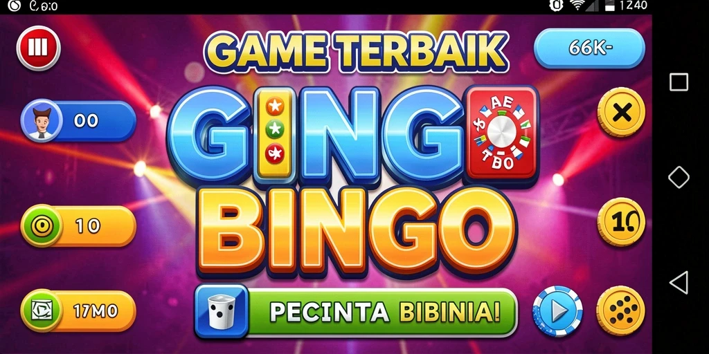 Screenshot utama 66K menampilkan momen seru permainan Bingo yang menegangkan.