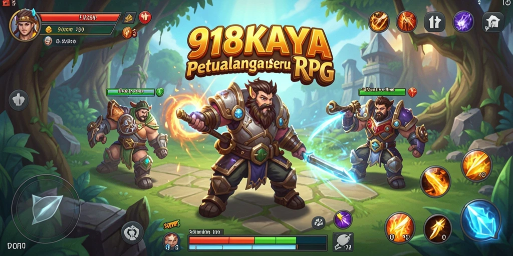 Tampilan gameplay <strong>918KAYA</strong> yang menarik dan mendebarkan.
