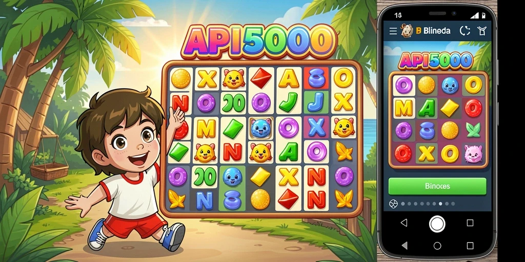 Screenshot gameplay API5000 menampilkan keseruan bermain Bingo.