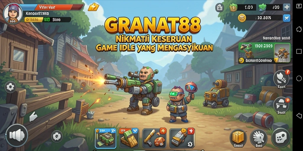 Tampilan gameplay GRANAT88 yang menarik dan memikat.