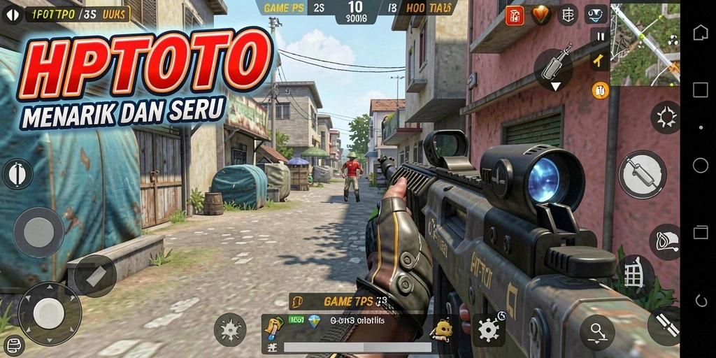 Tangkapan layar utama HPTOTO menampilkan aksi pertempuran yang mendebarkan.