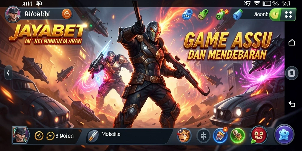 Gameplay seru JAYABET menampilkan aksi mendebarkan dan pertempuran epik.