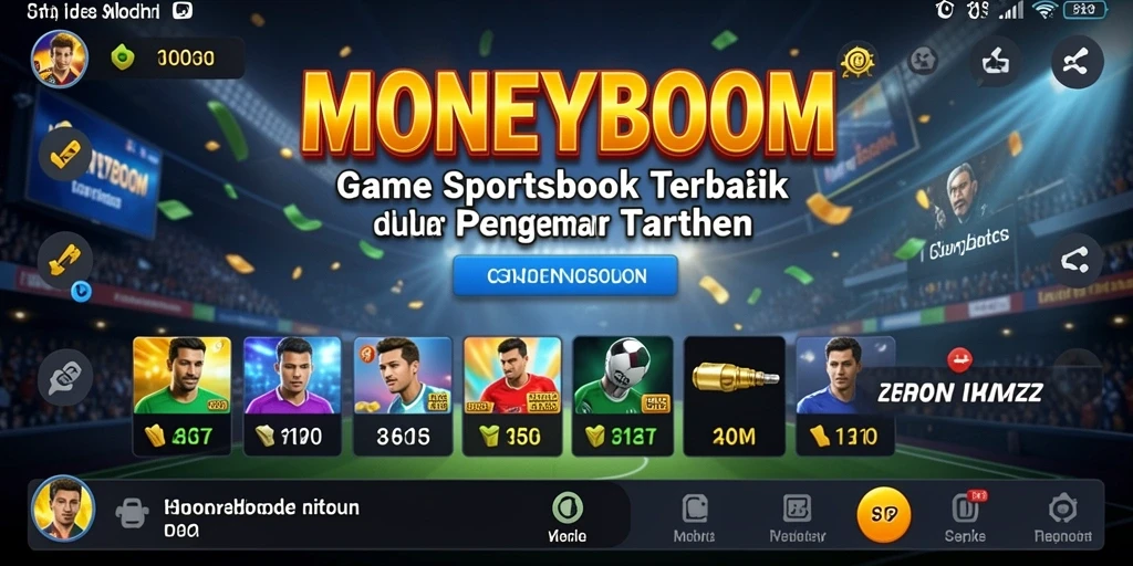Tampilan gameplay Sportsbook yang menarik dan dinamis.