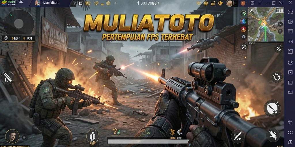 Tampilan gameplay seru dan mendebarkan dalam MULIATOTO.