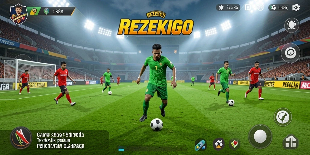 Tampilan luar biasa dari gameplay REZEKIGO yang penuh aksi.