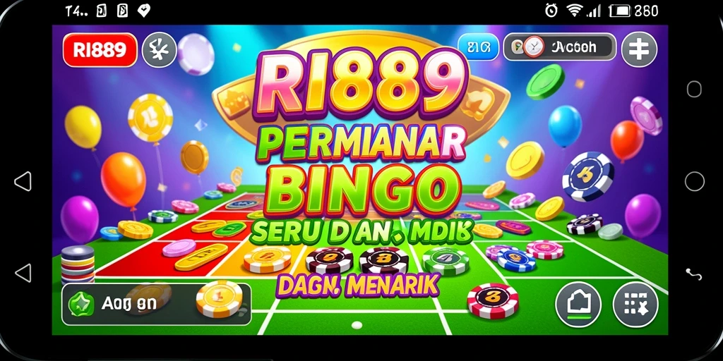 Tampilan gameplay seru dan menarik di RI889 Bingo.