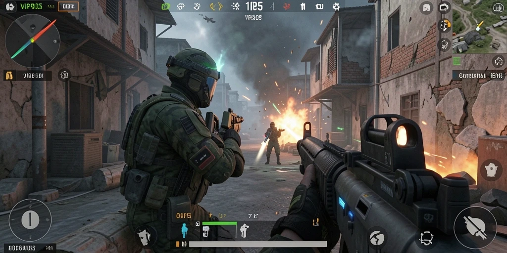 Tampilan gameplay VIP805 yang mendebarkan dan penuh aksi.
